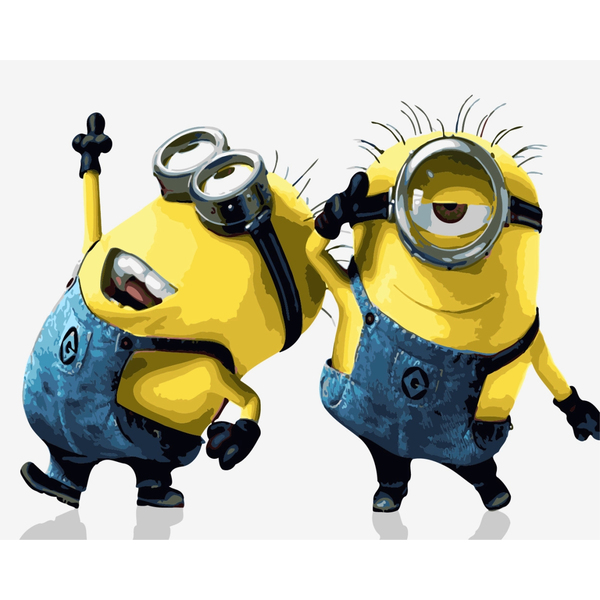 Картина по номерам Мультфільми, комікси, аніме - Миньоны