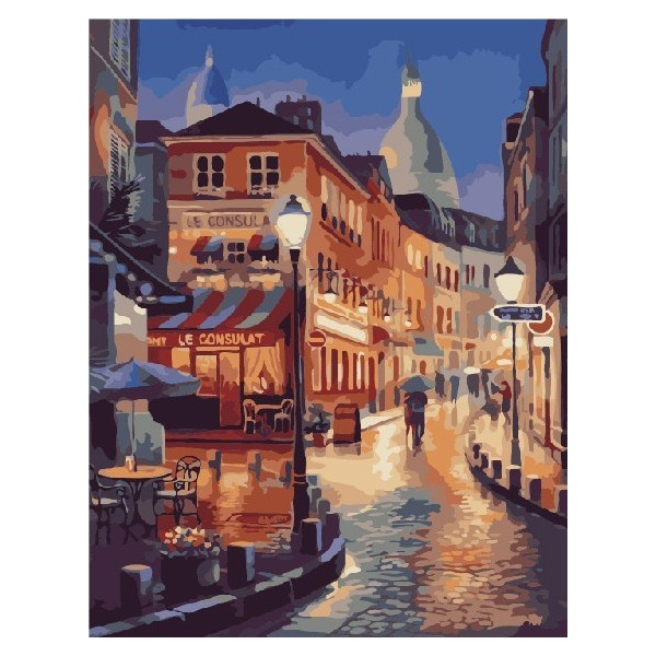 Картина по номерам Пейзажі - Ночная прогулка