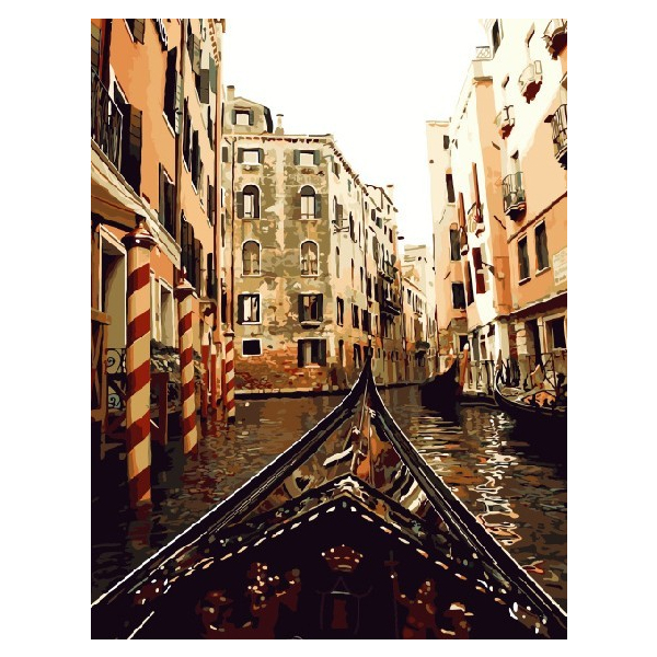 Картина по номерам Города - По каналах Венеції