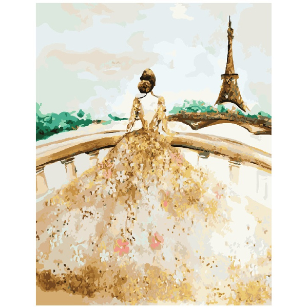 Картина по номерам Пейзажі - Золотые мечты