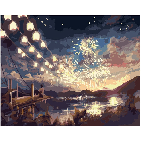 Картина по номерам Города - Літній фестиваль