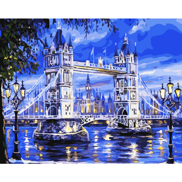 Картина по номерам Города - Тауерський міст