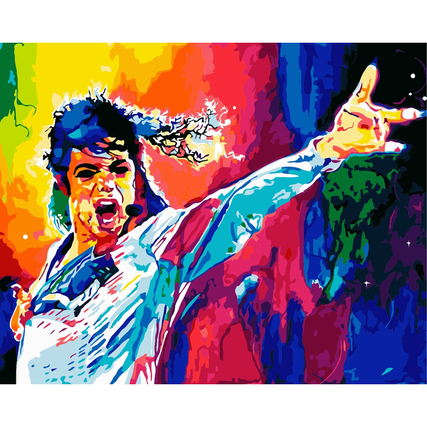 Картина по номерам Люди на картинах - Майкл Джексон