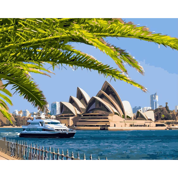 Картина по номерам Города - Сідней