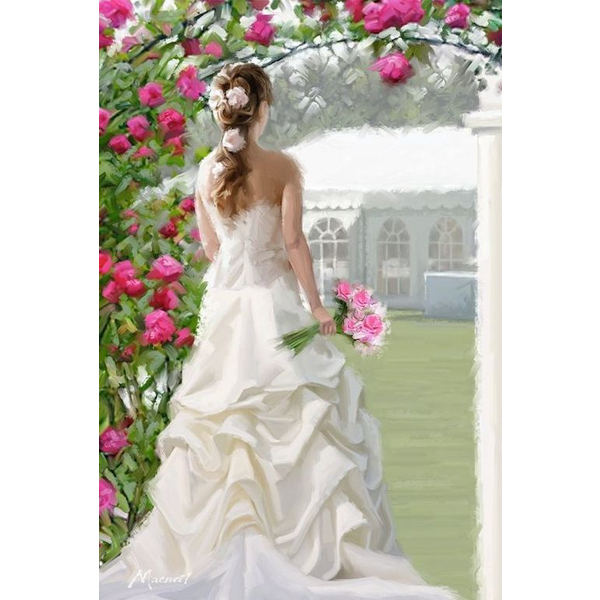 Картина по номерам Люди на картинах - Невеста