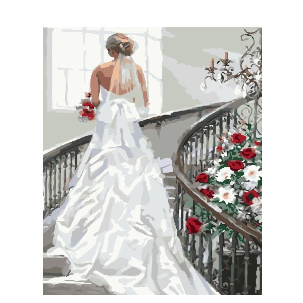Картина по номерам Люди на картинах - Невеста