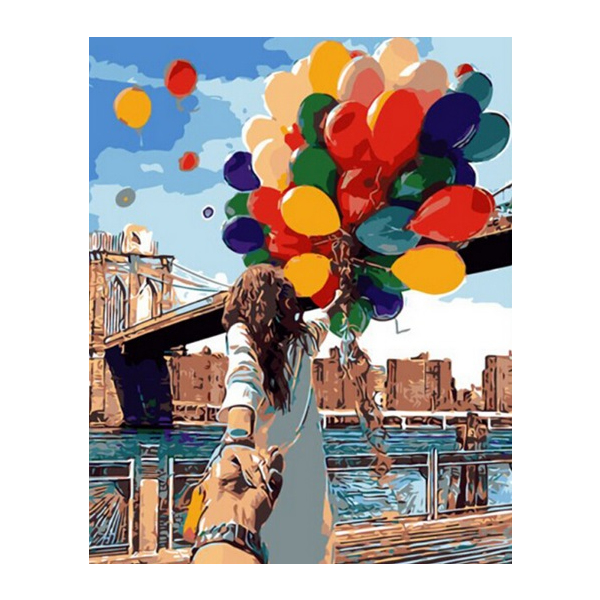 Картина по номерам Люди на картинах - Слідуй за мною