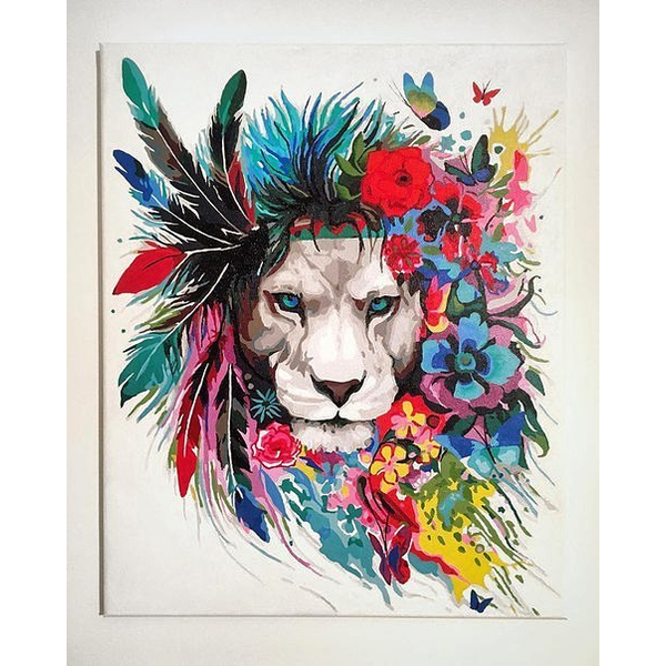 Картина по номерам Тварини, птахи та риби - Зірке око