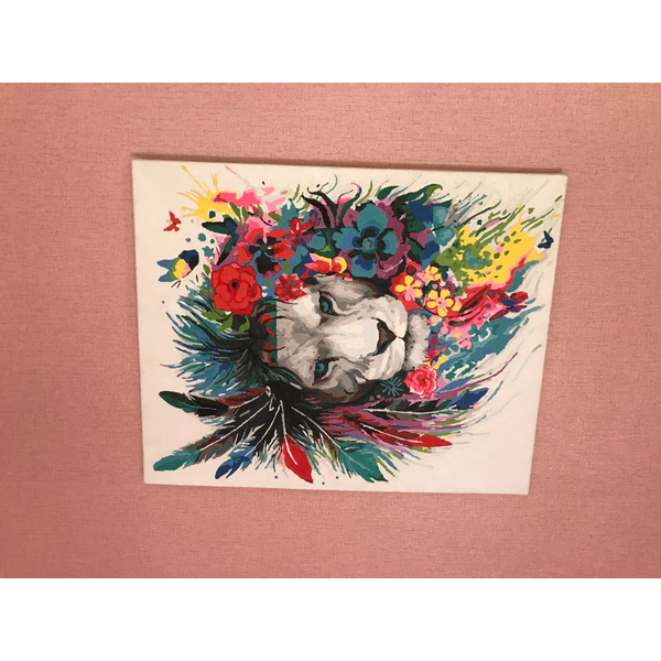 Картина по номерам Тварини, птахи та риби - Зірке око