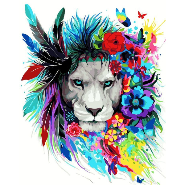 Картина по номерам Тварини, птахи та риби - Зірке око