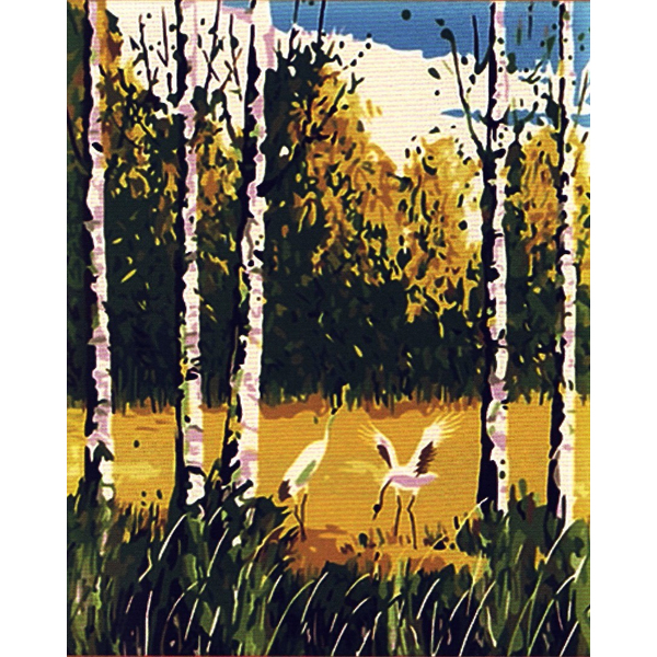 Картина по номерам Пейзажі - Березы