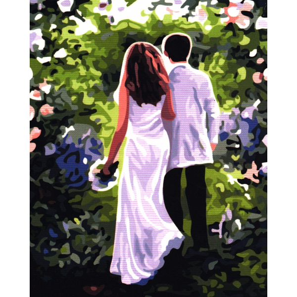 Картина по номерам Люди на картинах - Свадьба