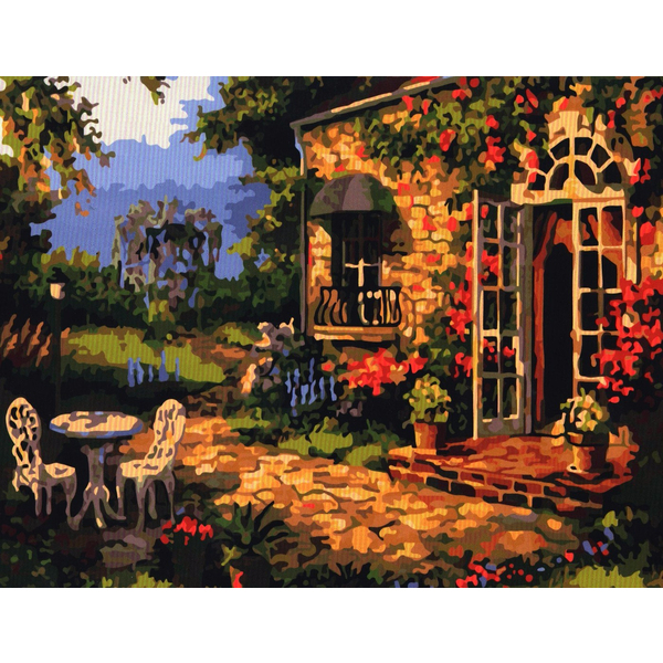 Картина по номерам Пейзажі - Уютный домик