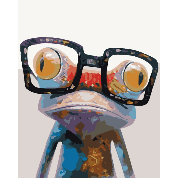 Картина по номерам Для початківців - Жабеня