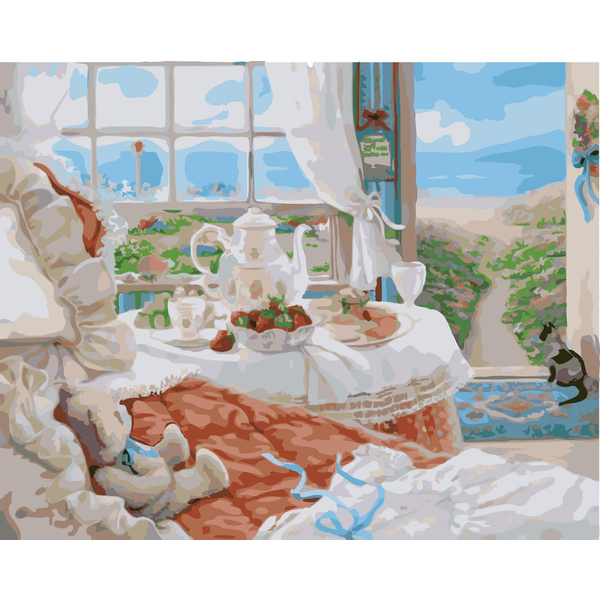 Картина по номерам Природа - Возле моря