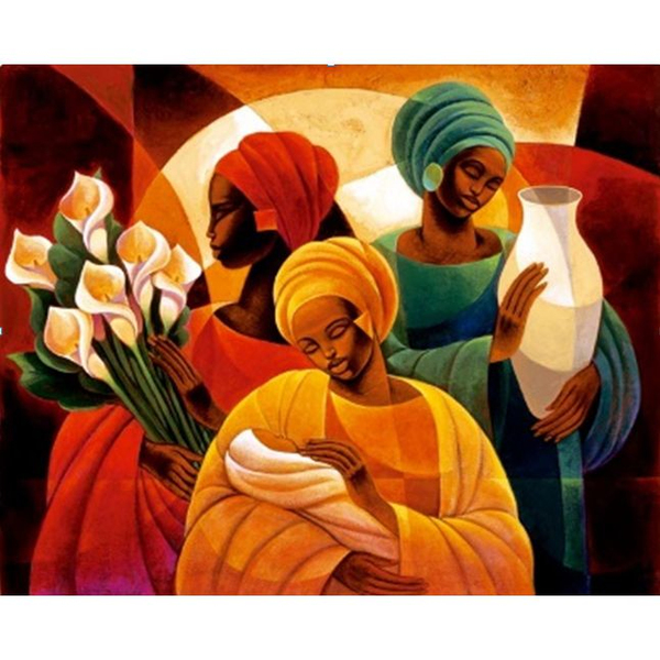 Картина по номерам Люди на картинах - Подарки жизни