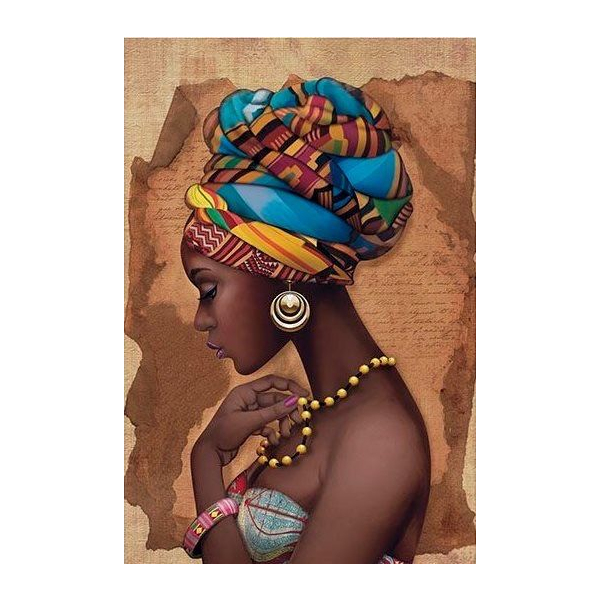 Картина по номерам Люди на картинах - Жемчужина Африки