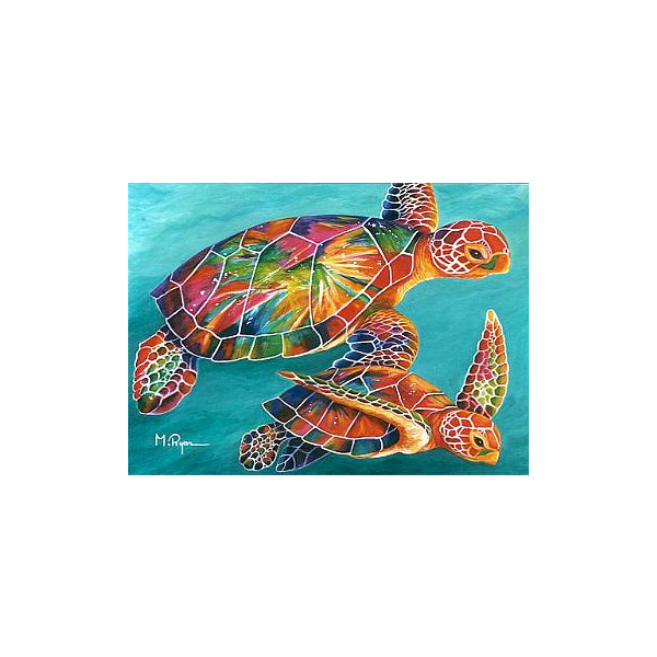 Картина по номерам Тварини, птахи та риби - Черепахи