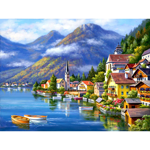 Картина по номерам Природа - Австрийский пейзаж