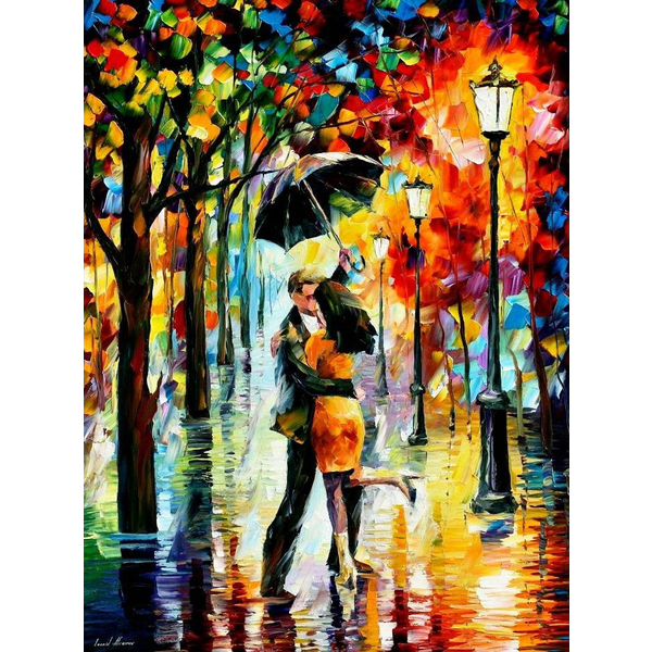 Картина по номерам Люди на картинах - Осенняя романтика