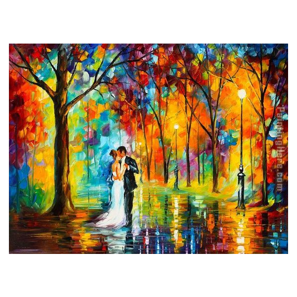 Картина по номерам Люди на картинах - Свадьба осенью