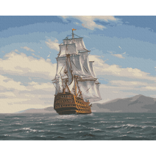 Картина по номерам Кораблі, автомобілі та літаки - Клас Разючий