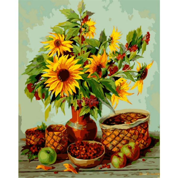 Картина по номерам Квіти - Натюрморт