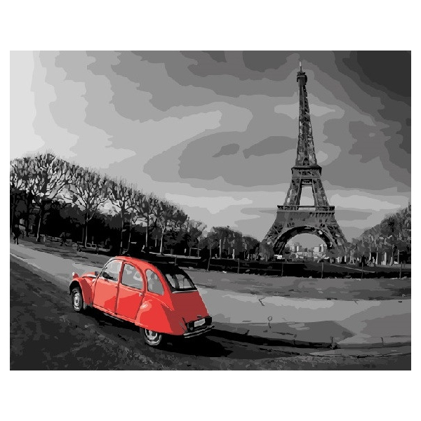 Картина по номерам Города - Французьке авто