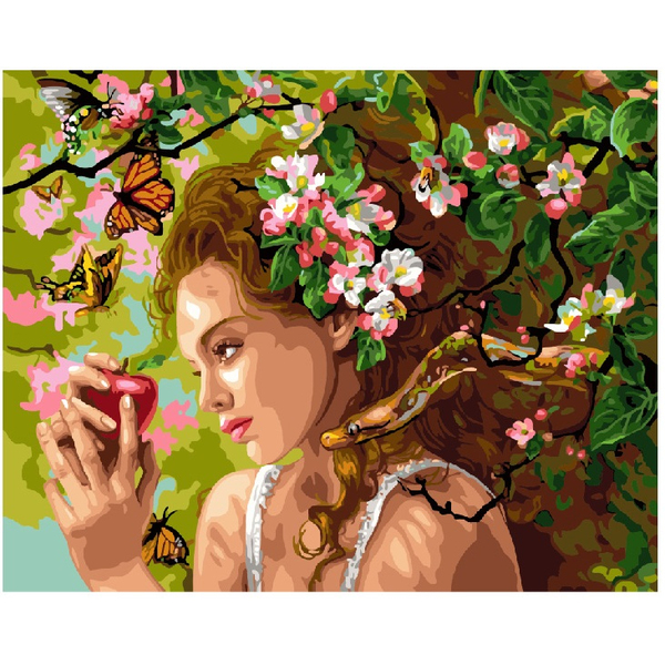 Картина по номерам Люди на картинах - Искушение