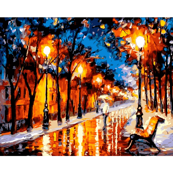 Картина по номерам Люди на картинах - Любовь