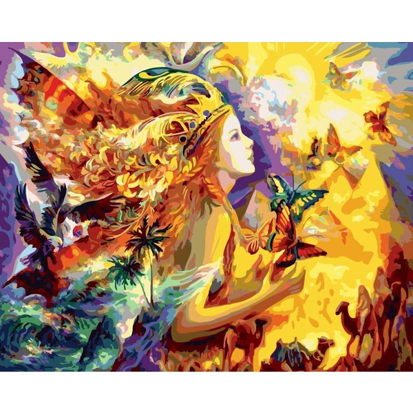 Картина по номерам Люди на картинах - Принцесса природы