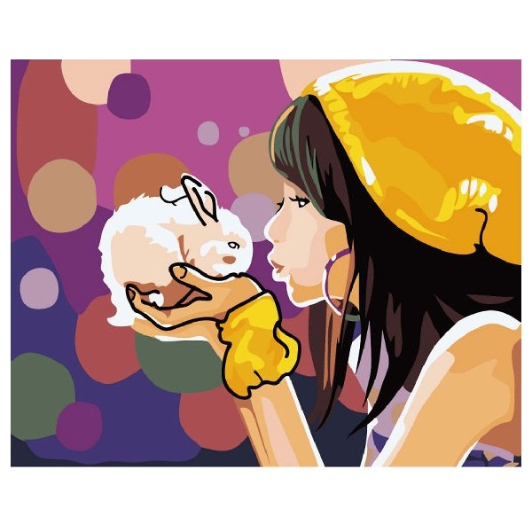 Картина по номерам Люди на картинах - Улюбленець