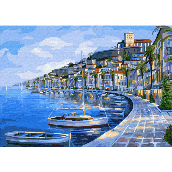 Картина по номерам Природа - Корабельна бухта