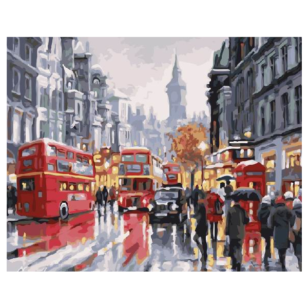 Картина по номерам Города - Гучний Лондон