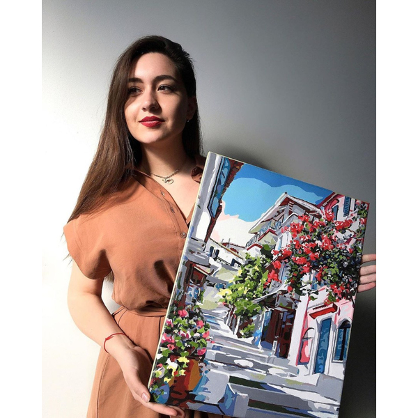 Картина по номерам Пейзажі - Греція