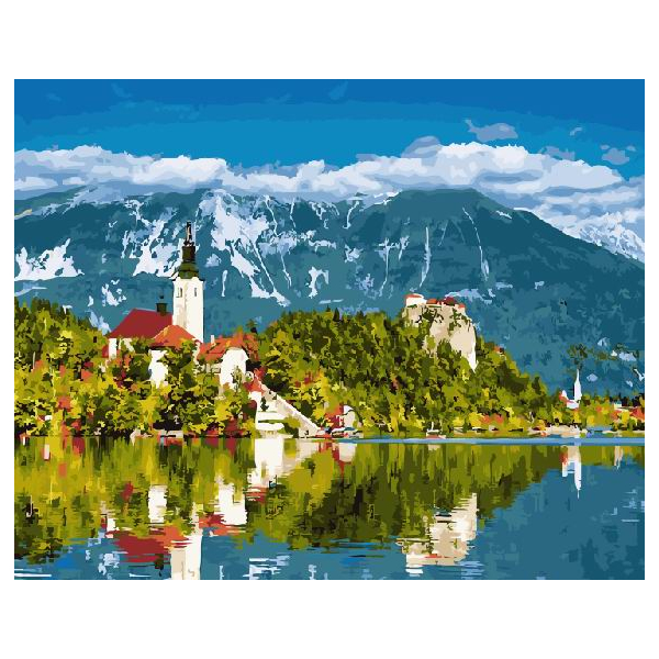 Картина по номерам Пейзажі - Словения