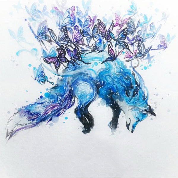 Картина по номерам Тварини, птахи та риби - Дух леса