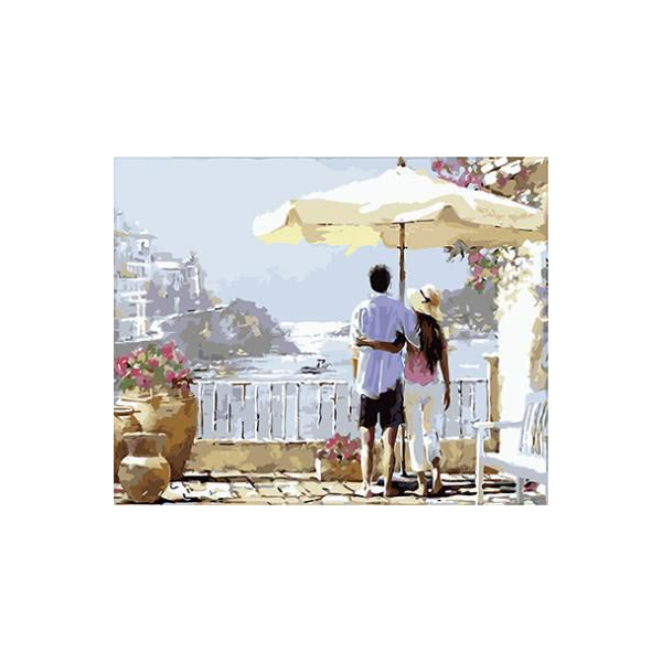 Картина по номерам Люди на картинах - Каникулы в Италии