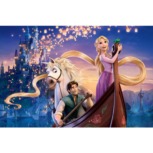 Картина по номерам Мультфільми, комікси, аніме - Рапунцель