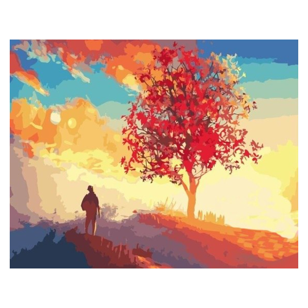 Картина по номерам Пейзажі - В поисках мечты