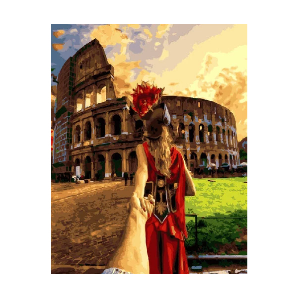 Картина по номерам Авторські колекції - Слідуй за мною. Рим