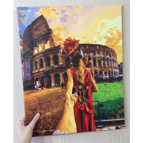 Картина по номерам Авторські колекції - Слідуй за мною. Рим