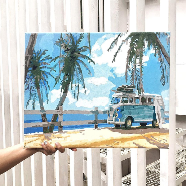 Картина по номерам Природа - Маямі