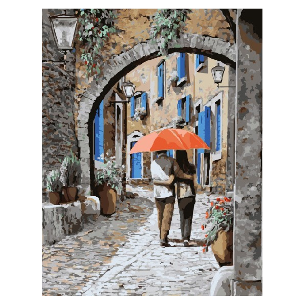 Картина по номерам Люди на картинах - Закохана пара