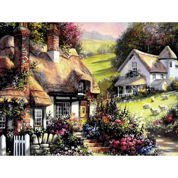 Картина по номерам Пейзажі - Уютный домик