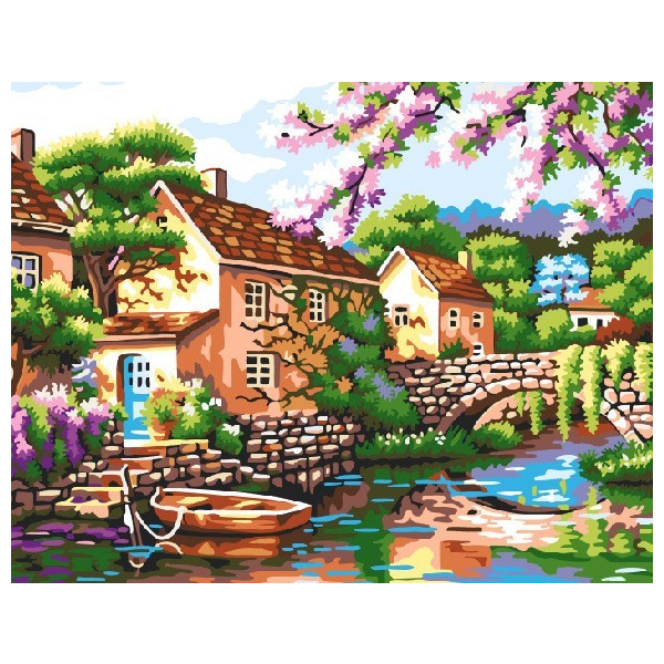 Картина по номерам Пейзажі - Пригород парижа