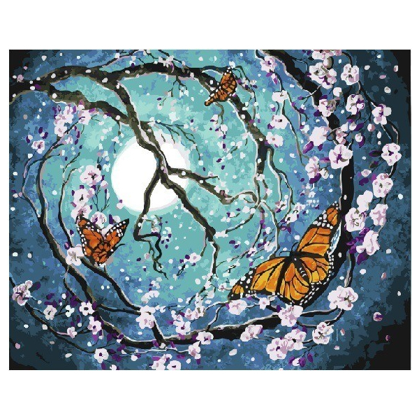 Картина по номерам Пейзажі - Ночь перед весной