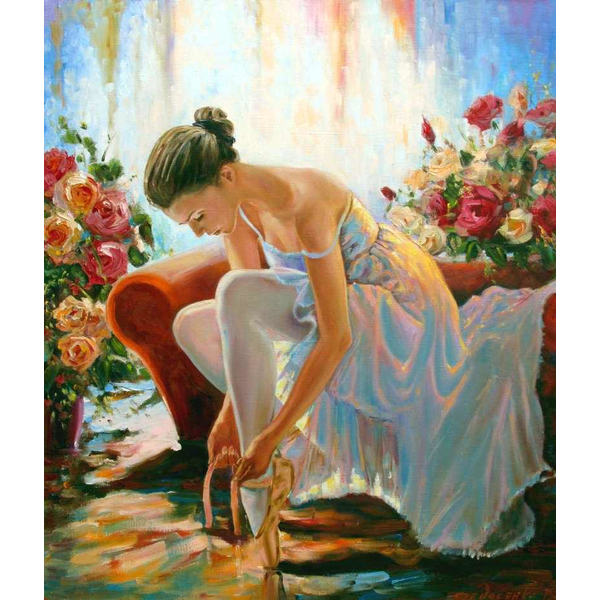 Картина по номерам Люди на картинах - Балерина