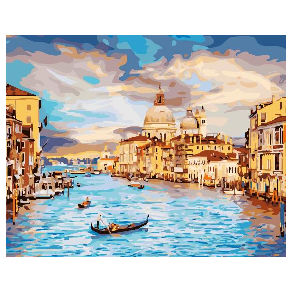 Картина по номерам Города - Небесна Венеція