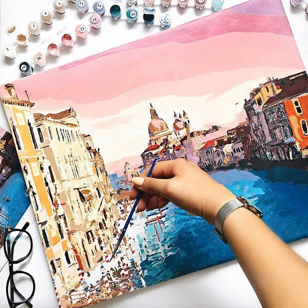 Картина по номерам Преміум картини - Венеція